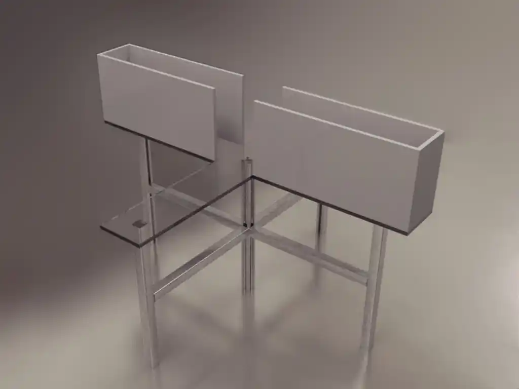 Elevated plus maze